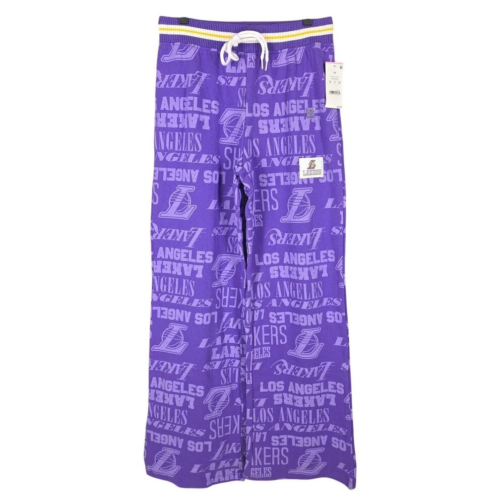 LOS ANGELES LAKERS ULTRA VIOLET PAJAMA PANTS – XS – PURPLE – NBA LICENSED – NWT
